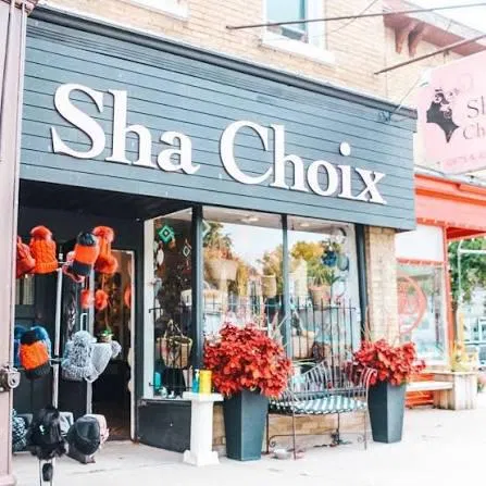 Sha Choix storefront in London, Ontario